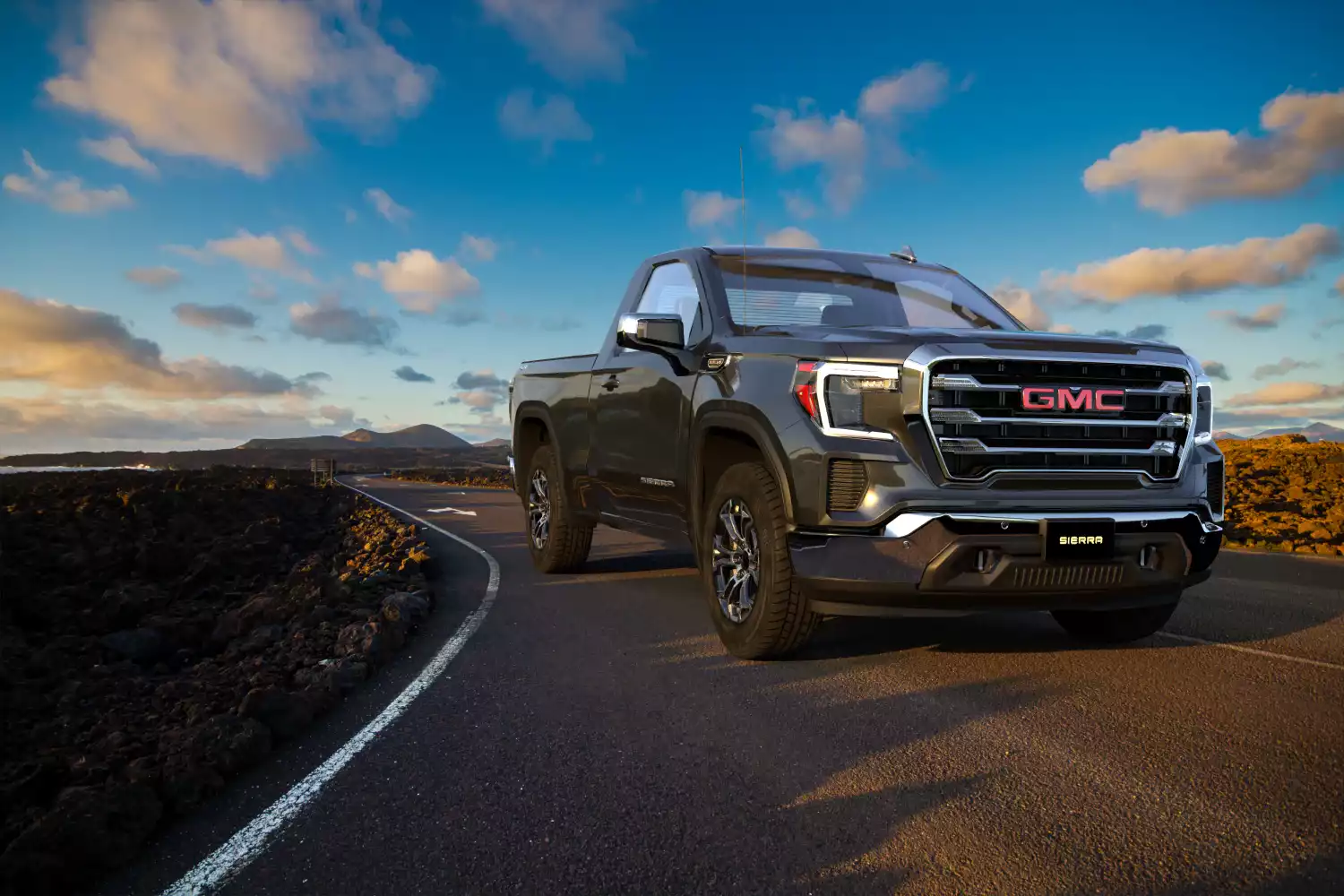 GMC Sierra rear storage