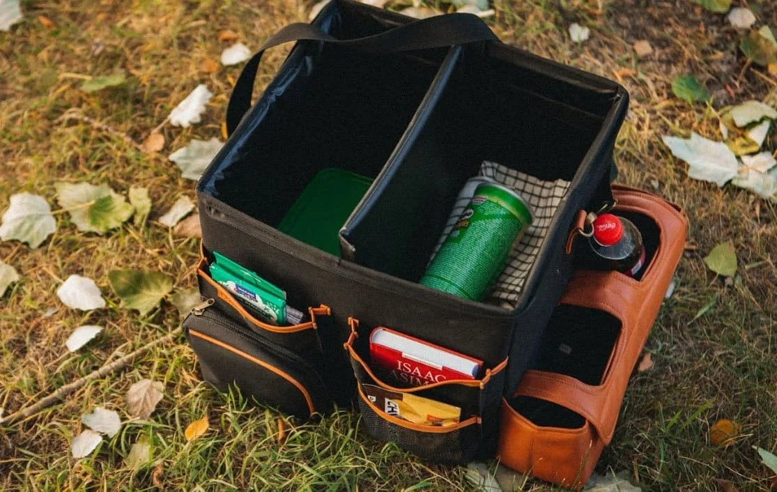 Ford EcoSport organizer for road trip