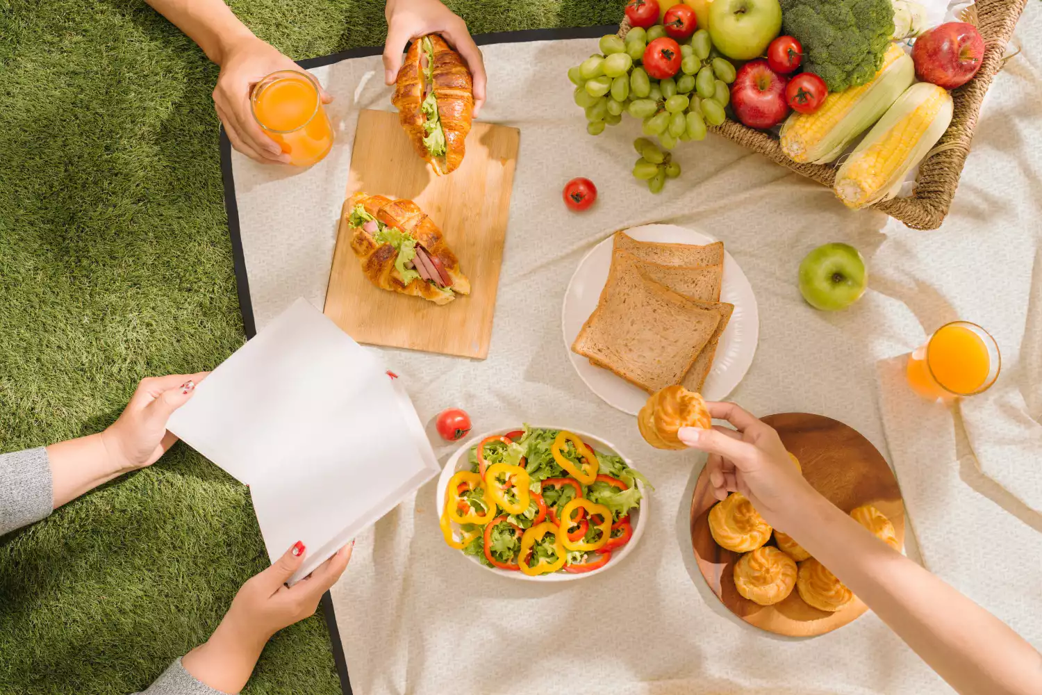 lightweight picnic blanket