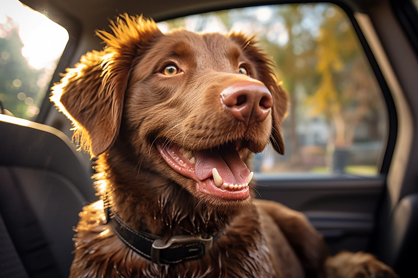 Chevrolet Suburban Dog Car Seat Belt for Chesapeake Bay Retrievers