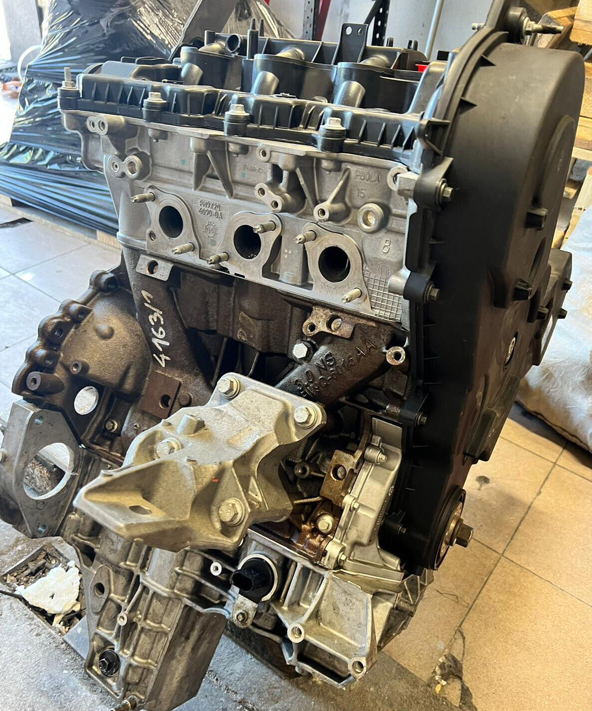 Engine Land Rover 3.0D 306DT Discovery Range Rover approx. 70000Km incomplete- - Image 3